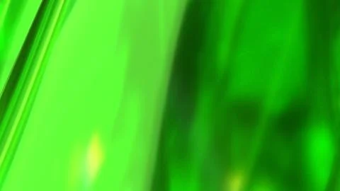 3D green translucent abstract wave wallpaper background. Shiny curved organ.. Stockillustratie