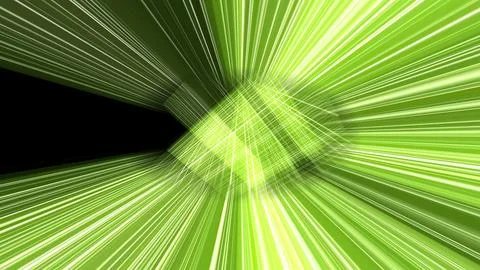 3d grid lines with light rays Stock Illustration