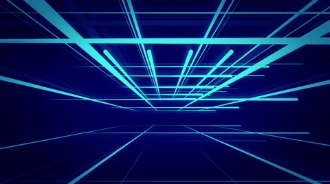 3d grid structure  Stock Footage 63714395