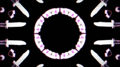 3D guns murging Stock Footage 46137938