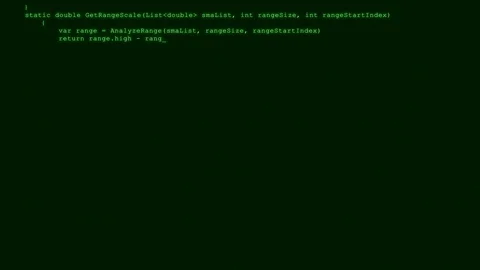 3D Hacking code data flow stream on green. Screen with typing coding symbols Stock Footage 110826292