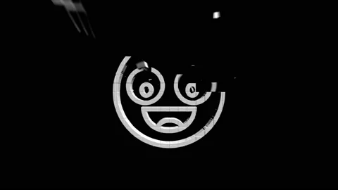 3D Haha emoji button Animation with increasing counting of numbers on isolate Vidéo 153831147