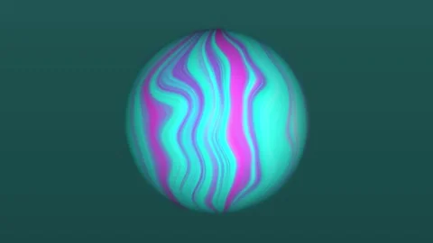 A 3D halftone ball. 스톡 동영상 271677163