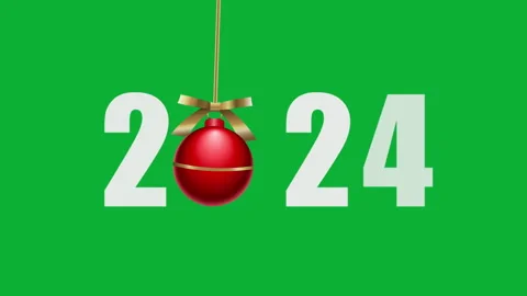 3d hanging ball card Stock Footage 257707710