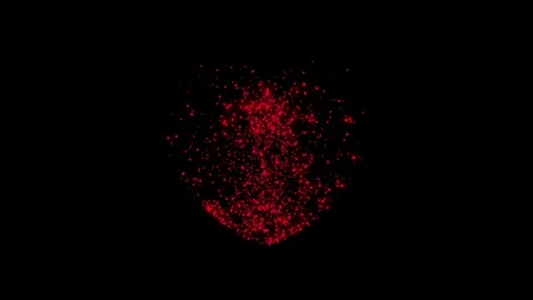 3d heart render seamless loop 4k. 3D Render of romantic background valentines Stock Footage 336563271