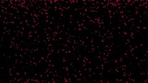 3D Heart Surface Animation | Red Heart Shape Formation | Romantic Visual Effect Stock Footage 310687364