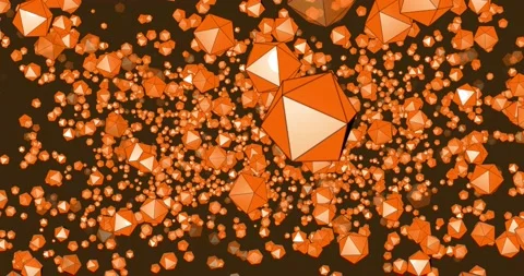 3D Hexagon Background Stock Footage 140184901