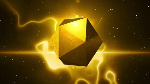 3d hexagonal Moving in a circle animation Video stock 167401526