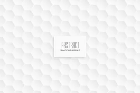 3d hexagonal white pattern background 스톡 일러스트