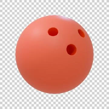 3D High Quality bowling ball isolated Stock Illustration