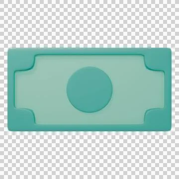 3D High Quality cash Stock Illustration