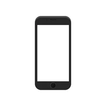 3d high quality vector mobile mockups. Ultra realistic smartphone. Device UI UX Ilustração Stock