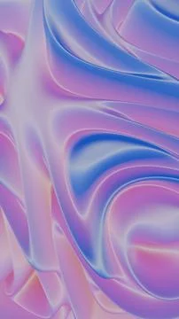 A 3D holographic background designed for creative projects, featuring a loope Stock Illustration