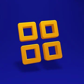 3D HOME ICON BACKGROUND Stock Illustration