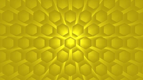 3d honeycomb hexagon texture. Abstract background for business presentation. Stock Footage 122518695