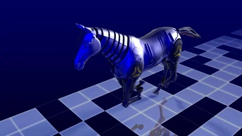 3D Horse Видео 122449516