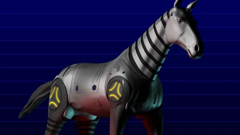 3D Horse Видео 122449524