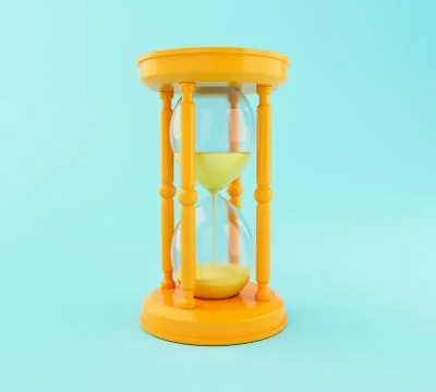 3d Hourglass イラスト素材