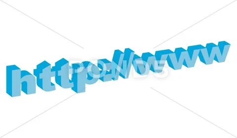 3d http www Stock Illustration