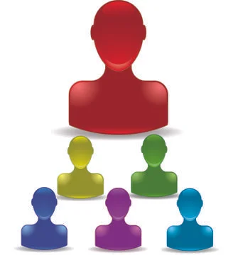 3D human Stock Illustration