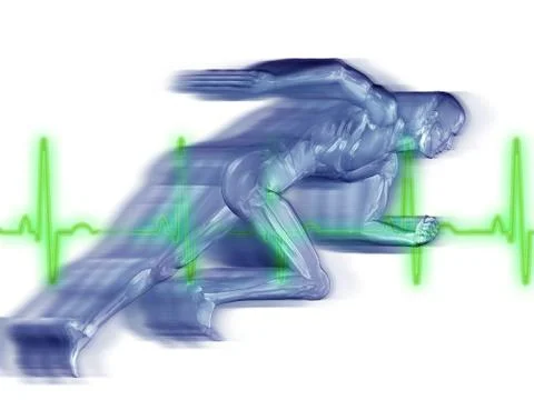 3d human Stock-Illustration