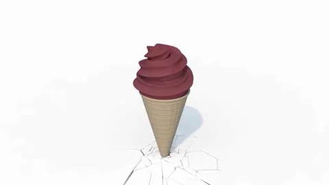 3D Ice Cream Bars Animation Dessert Collection White Background 4K Vídeos de archivo 332768907