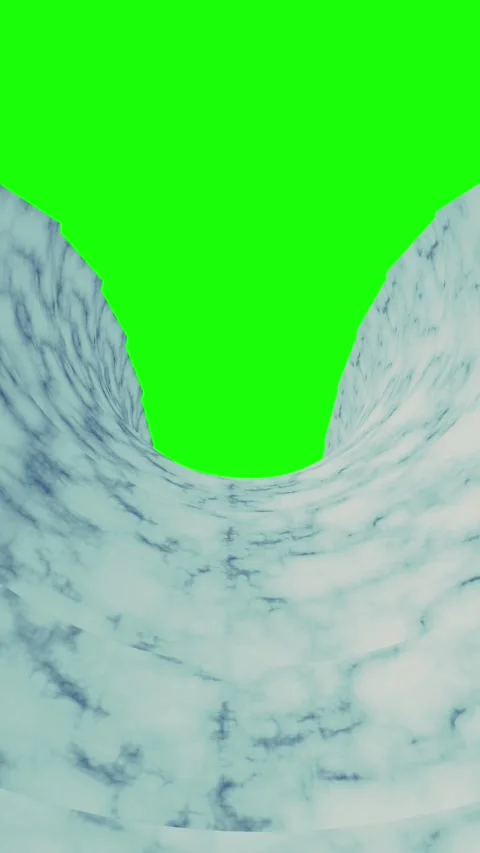 3d ice road looping animation on green screen Stock Footage 278313335