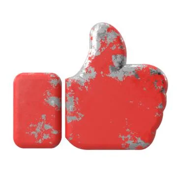 3D like icon. 3D element. Stock Illustration