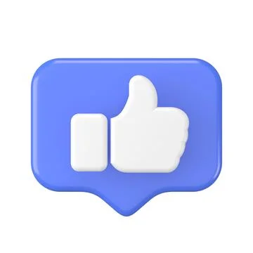 3D like icon. 3D element. Stock Illustration