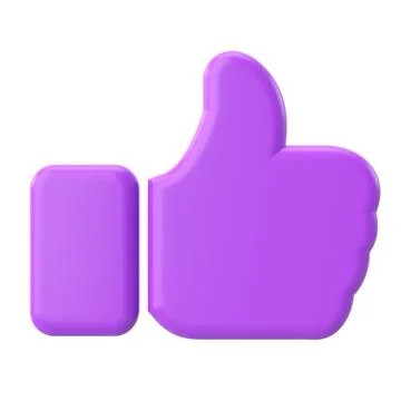 3D like icon. 3D element. Stock Illustration