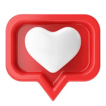 3D like icon. 3D icon. Stock Illustration