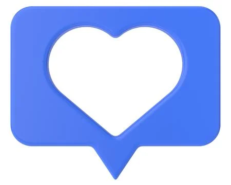 3D like icon. 3D illustration. Stock Illustration