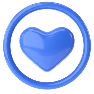 3D like icon. 3D illustration. Stock Illustration