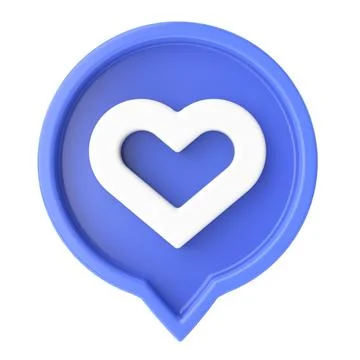 3D like icon. 3D illustration. Stock Illustration