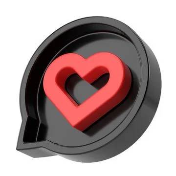3D like icon. 3D illustration. Stock Illustration