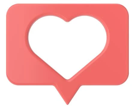 3D like icon. 3D illustration. Stock Illustration