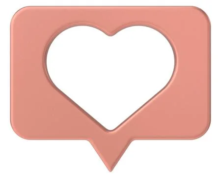 3D like icon. 3D illustration. Stock Illustration