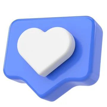 3D like icon. 3D illustration. Stock Illustration