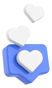 3D like icon. 3D illustration. Stock Illustration