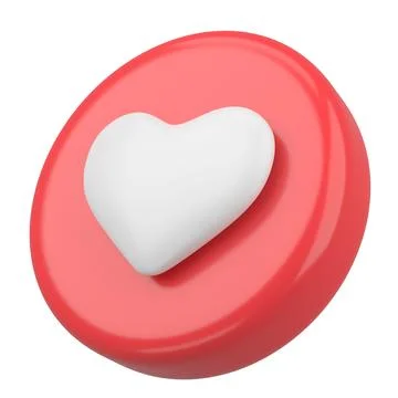 3D like icon. 3D illustration. Stock Illustration