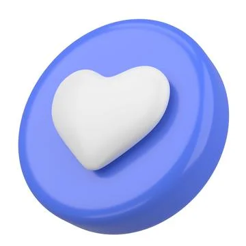 3D like icon. 3D illustration. Stock Illustration
