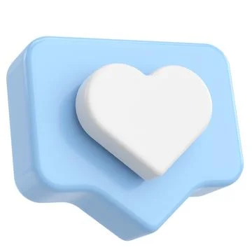 3D like icon. 3D illustration. Stock Illustration