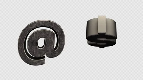 3D Icon Dollar And Mail, Alpha Channel Stock Footage 238034550