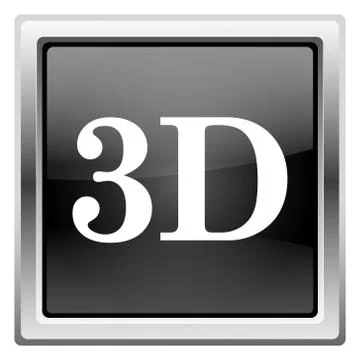 3d icon 스톡 일러스트