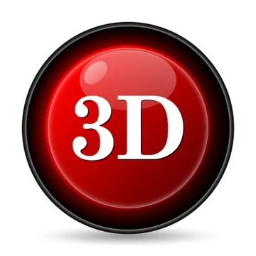 3d icon. internet button on white background.. 스톡 일러스트