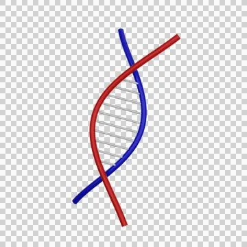 3d icon Network DNA Stock Illustration