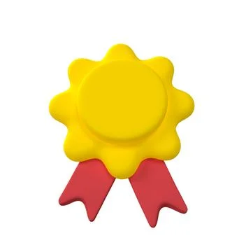 3D icon render spring Cherry Blossom Sakura illustration. Simple and cute petal 스톡 일러스트