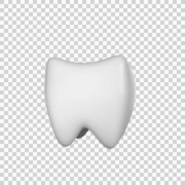 3d icon Tooth Stock Illustration