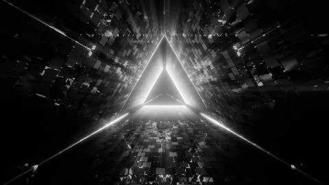 3d illusstration background wallpaper of the abstract door to heaven or paradise Ilustración de archivo