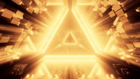 3d illusstration background wallpaper of the abstract door to heaven or paradise Stock Illustration